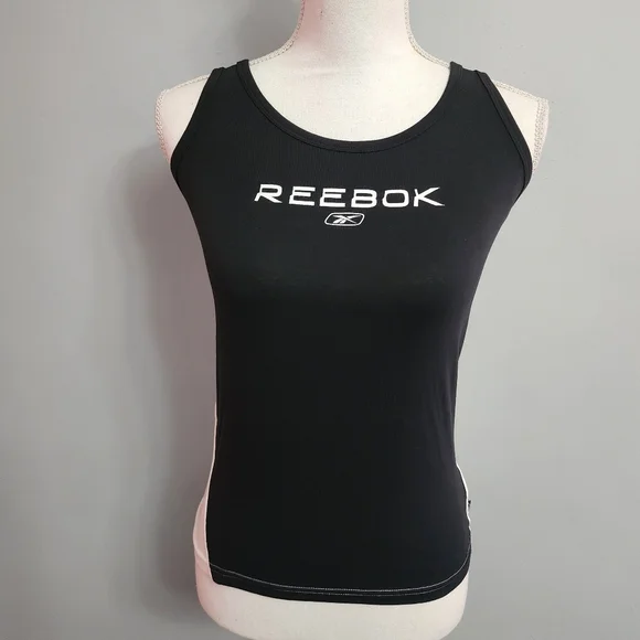 Reebok Tank Top Women's Sizes Medium Black And White - Picture 1 of 8
